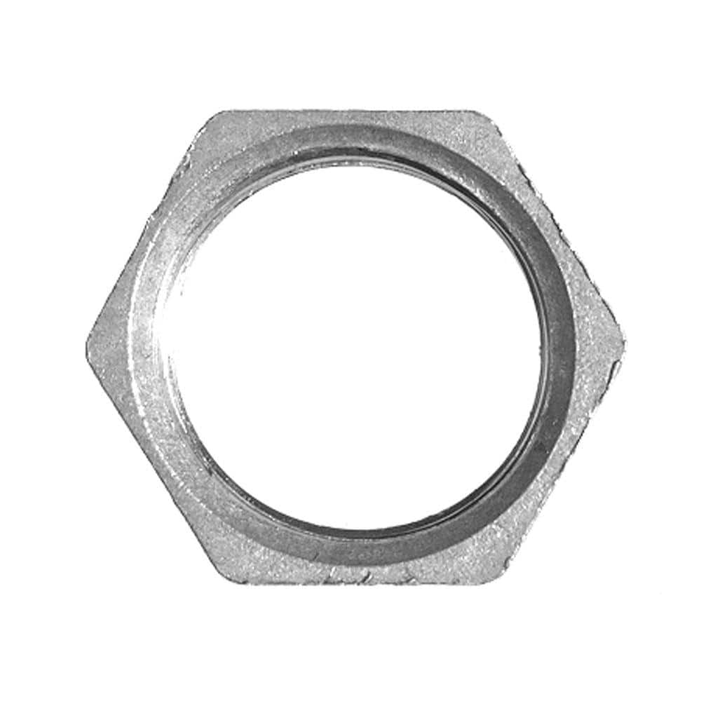 Universal Silver Stainless Steel 1/2 in. Faucet Locknut