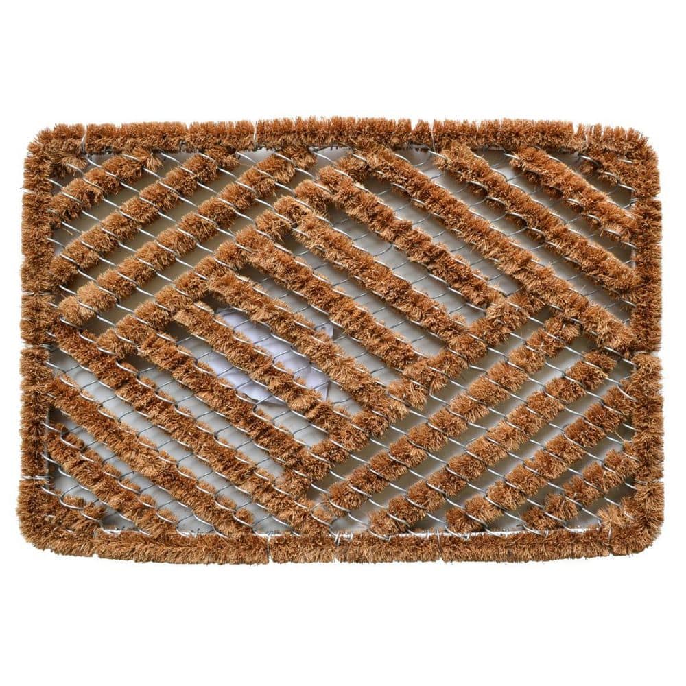24 in. x 16 in. Brown Coir Outdoor Door Mat price history on PriceWatchPro