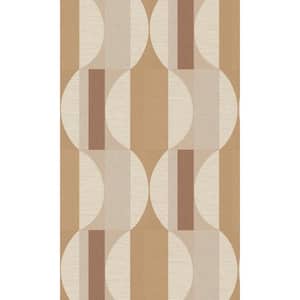 Yellow Geometric All Over Printed Non-Woven Paper Non-Pasted Textured Wallpaper 57 sq. ft.