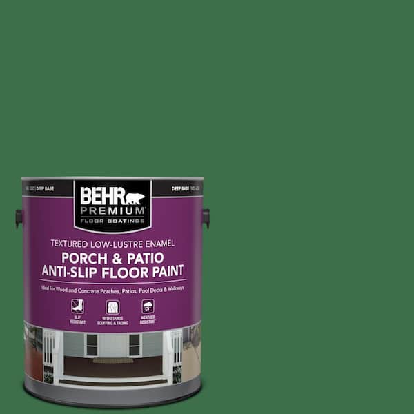1 gal. #S-H-450 Parsley Sprig Textured Low-Lustre Enamel Interior/Exterior Porch and Patio Anti-Slip Floor Paint