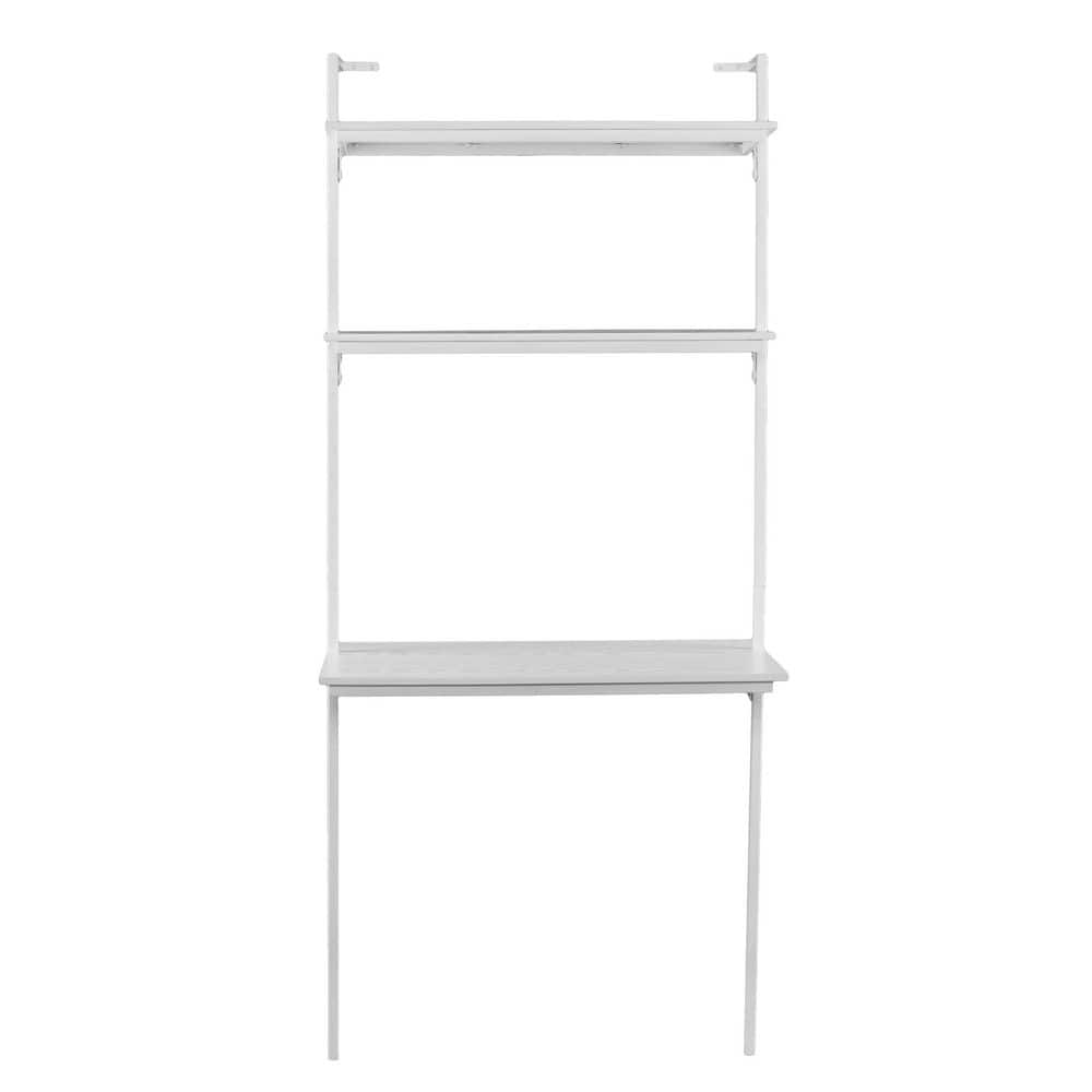 SEI FURNITURE Holly and Martin Haeloen 30 in. Rectangle Off-White Wood ...