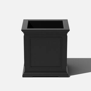 Veradek Brixton Series 36 in. Black Plastic Planter Box (2-Pack ...