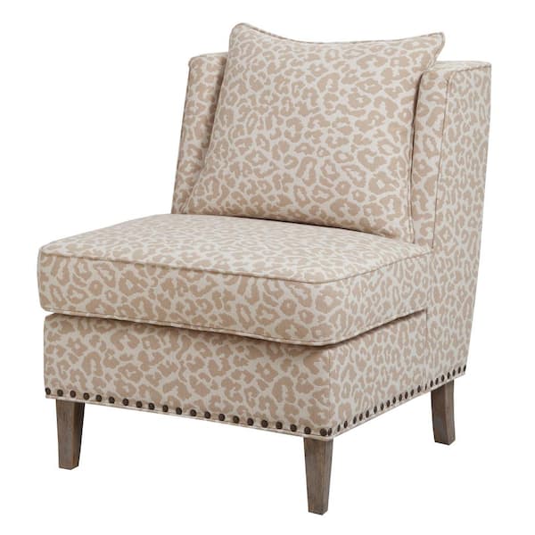 Madison Park Camron Multi 29.25 in. W x 33.5 in. D x 37.5 in. H Armless Shelter Chair