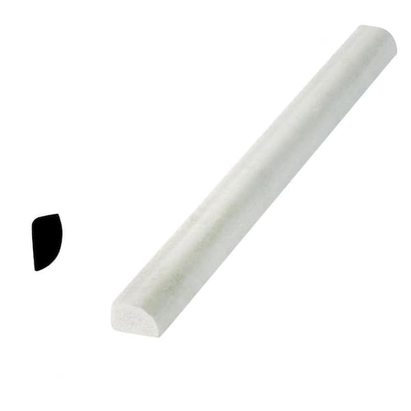 TIM127 7/16 in. x 3/4 in. Polystyrene Base Shoe Moulding