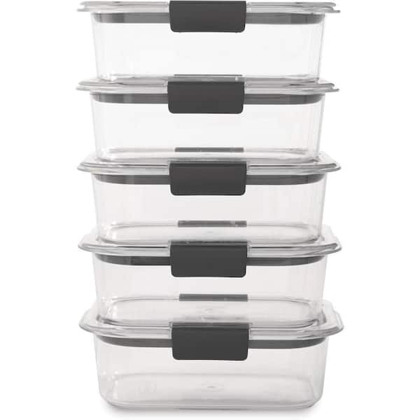 Unbranded 5 Sets Airtight Lids Food Storage Containers