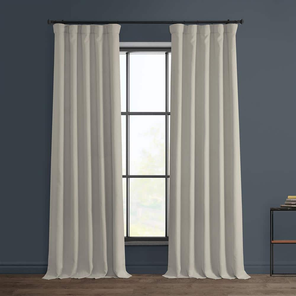 Exclusive Fabrics & Furnishings Birch Solid Rod Pocket Room