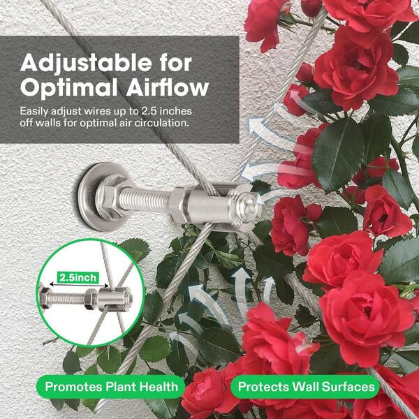 thumbnail image 2 of Chain Trellis For Climbing Plants DIY Vine Trellis For Monstera, Pothos, Ivy, And More Garden Wall Plant Support Houseplant Accessories Gifts 7d66ae6e A7b6 4a81 Ac86 2ab718807450.caa098cdd57e073a03e8c9452e7bdd79 2 of 10
