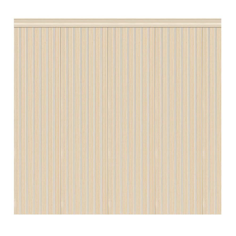 1/4 in. D x 9.8 in. W x 3-1/6 ft. L White Ash Finished Polystyrene Interlock Wainscoting Panels (12-Pack) price history on PriceWatchPro