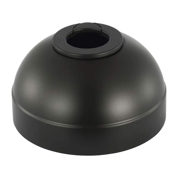 Universal Matte Black Slope Ceiling Fan Canopy Kit