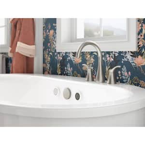 Simplice Double-Handle Tub Faucet Trim in Matte Black (Valve Not Included)