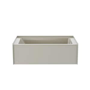 PROJECTA 60 in. x 36 in. Skirted Whirlpool Bathtub with Right Drain in Oyster
