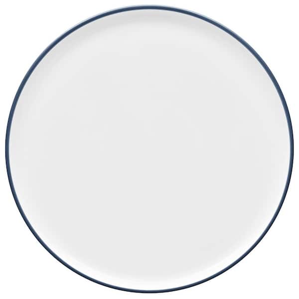 Noritake Colortex Stone Blue 11.5 in. Porcelain Round Platter