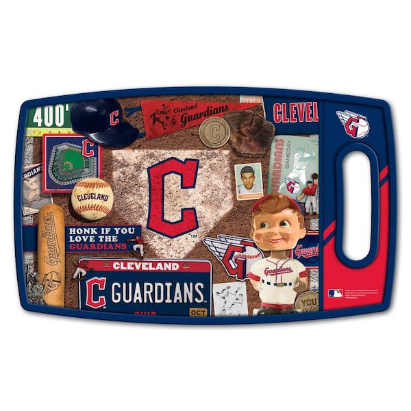 MLB Cleveland Guardians Retro Series Cutting Board