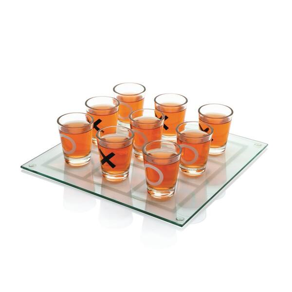 Crystal Skull Shot Glasses Double Wall Glass Cup, Funny Crystal Dri