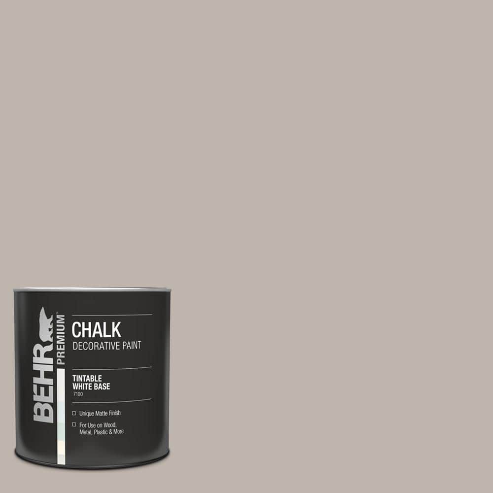 BEHR PREMIUM 1 qt. PPU1812 Graceful Gray Interior Chalk Decorative
