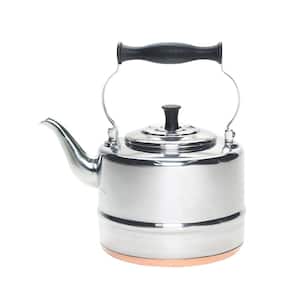 8-Cup Stovetop Tea Kettle in Silver