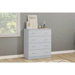 Fundamental Series White 4-Drawer 31.5 in. Dresser