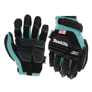 X-Large Advanced ANSI 2 Impact-Rated Demolition Outdoor and Work Gloves