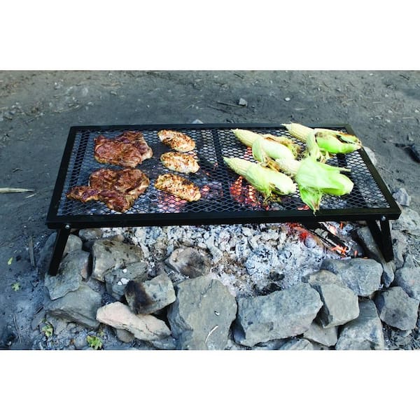  Veryard 18 Cast Iron Campfire Griddle, Round Iron Pan,  Portable Grill with 3 Removable Legs for Outdoor BBQ Cooking, Grilling and  Frying Outdoor Camping : Patio, Lawn & Garden