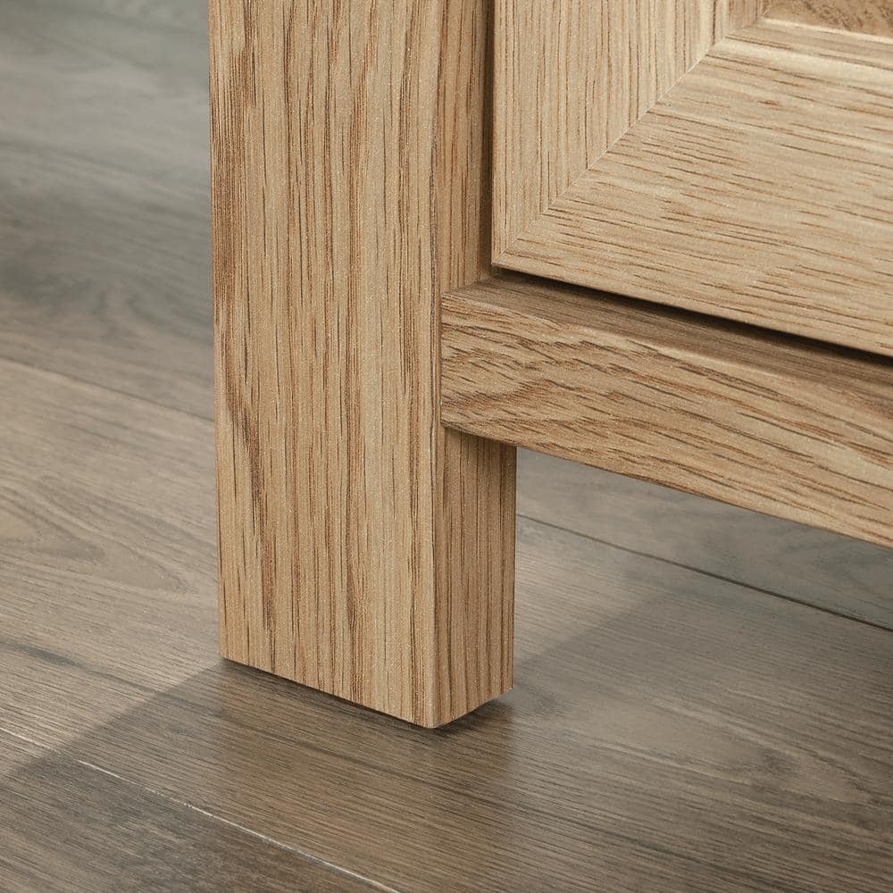 Timber Oak 2-Drawer Lockable Lateral File Cabinet