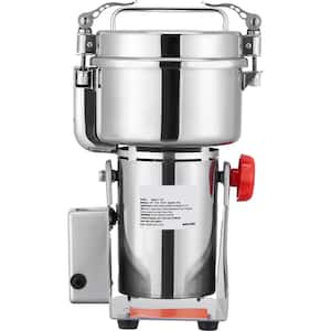 2500g Electric Grinder, 3750W Grain Mill, Stainless Steel Herb and Spice Pulverizer for Dry Grains, Coffee, Corn, Pepper