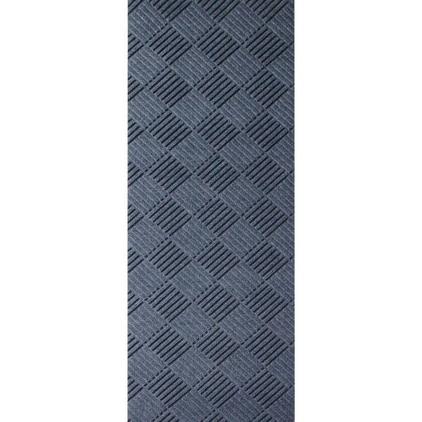 Litahome Gray Non-Slip 5 ft. x 14 ft. Indoor Custom Area Rug