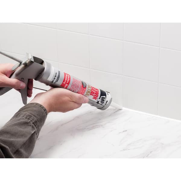 DAP - Kwik Seal Ultra 10.1 oz. White Advanced Siliconized Kitchen and Bath Caulk (12-Pack)