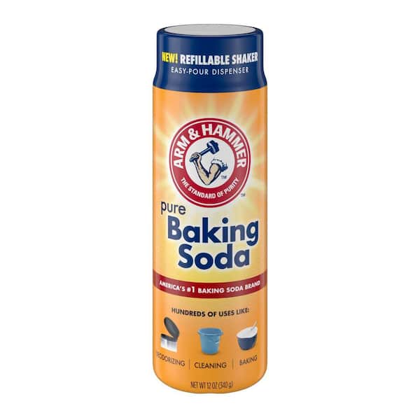 12 oz. Pure Baking Soda Refillable Shaker Odor Eliminator