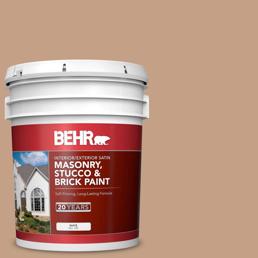 5 gal. #S240-4 Pacific Bluffs Satin Interior/Exterior Masonry, Stucco and B