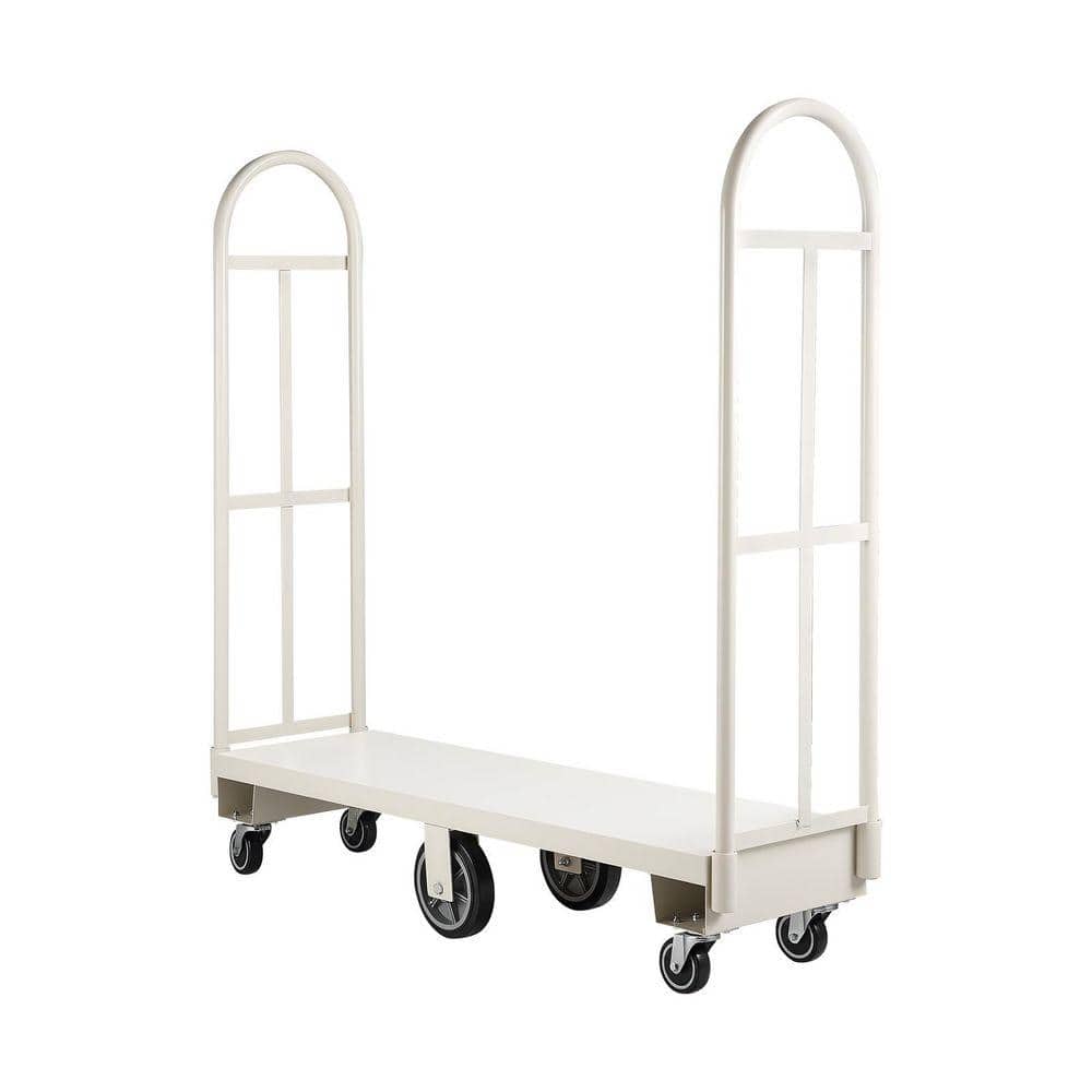 U-Boat Platform Truck Dolly, 2000 lbs. Load Capacity, Industrial Hand Truck, for Warehouse, 60 x 16.1 x 59.5 in.