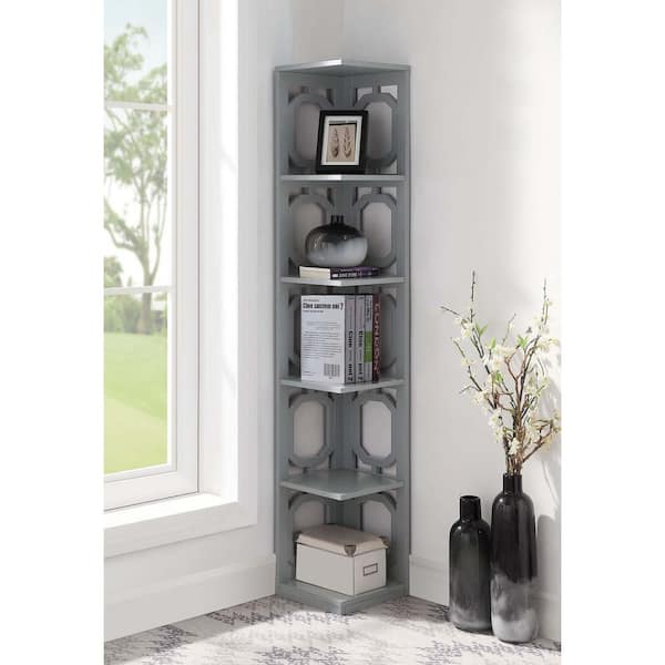 Omega 5 online tier corner bookcase