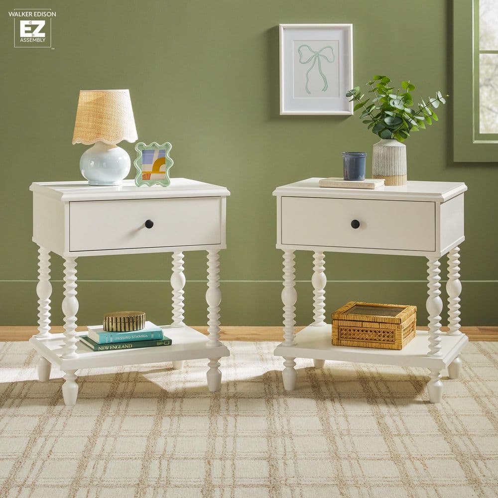 ●BOONE Kanwyn Whitewash Dresser – Luna Furniture