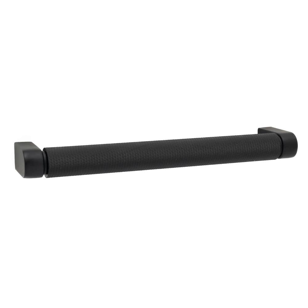 Kent Knurled 6 in. (152 mm) Center-to-Center Industrial Matte Black Bar Drawer Pull price history on PriceWatchPro