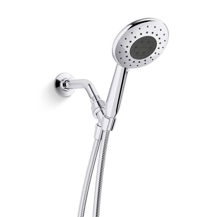 KOHLER Daisyfield 6Spray Wall Mount Handheld Shower Head 1.8 GPM in Polished Chrome Home