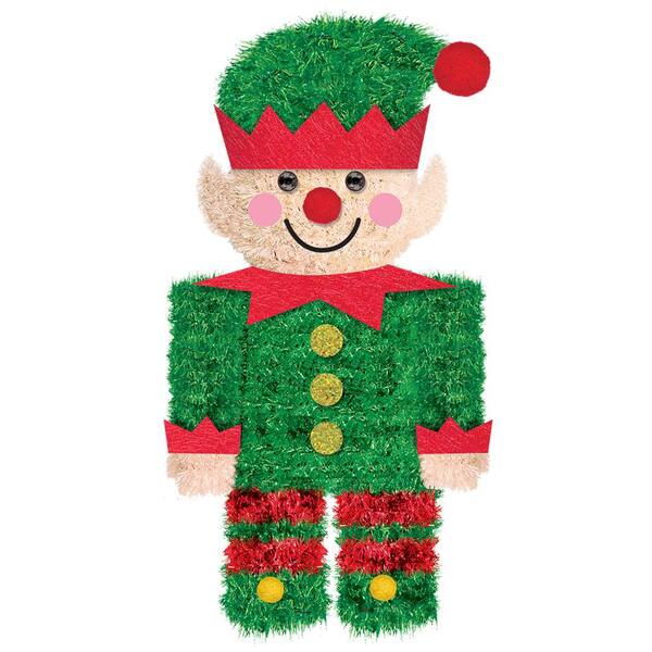 Have A Question About Amscan 6 5 In Christmas Elf Tinsel 3d Decoration Pack Pg 1 The Home Depot - Christmas Elf Decorations Home Depot