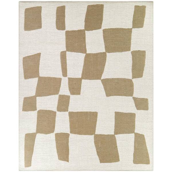 BALTA Jann Cream 8 ft. x 10 ft. Abstract Area Rug
