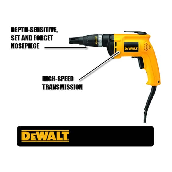 Atornillador DEWALT 5300 RPM Regulacion de Profundidad DW255