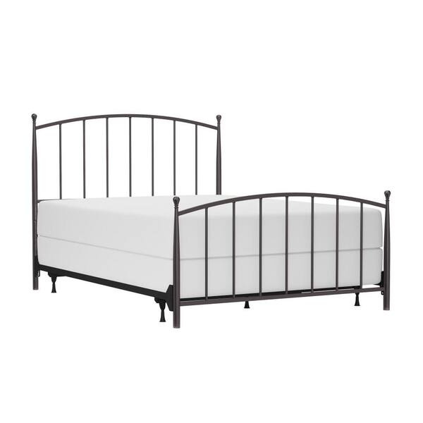 Hillsdale Furniture Warwick Bronze Metal Frame Queen Panel Bed 2345BQR The Home Depot