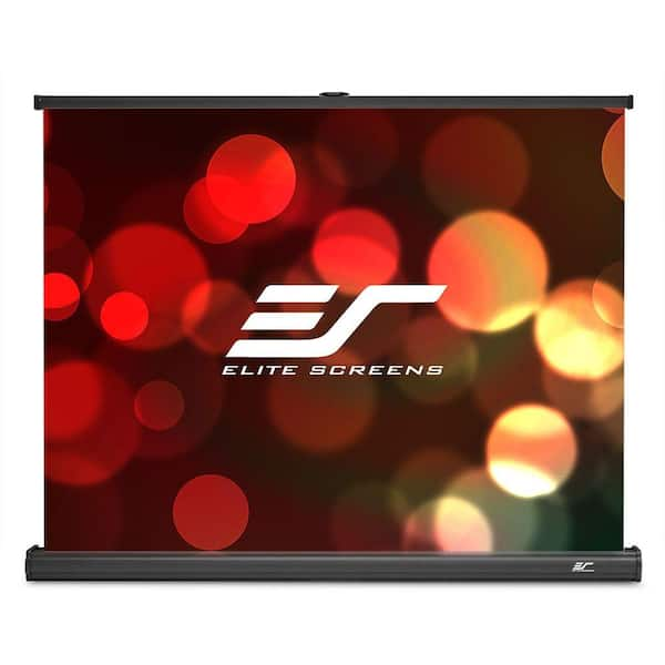 Elite Screens PicoScreen 21 in. H x 28 in. W Manual Tabletop Pull-Up Projection Screen