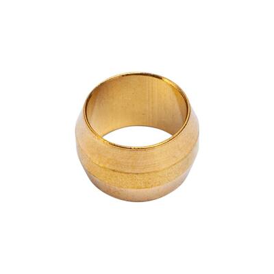 Maslin 5/8 Brass Compression Sleeves Ferrules,Brass Compression Fitting Color: Pack of 250pcs Maslin 5/8 Brass Compression Sleeves Ferrules,Brass Compression Fitting Color: Pack of 250pcs