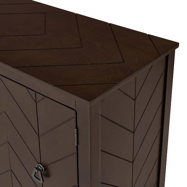 Solid Walnut Modern Storage Cabinet — ADCO WoodWorks