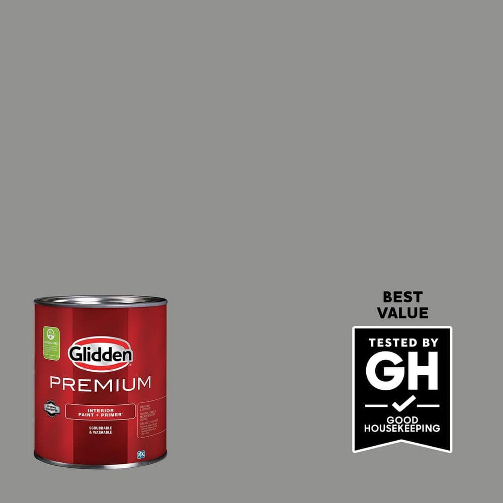 1 qt. PPG0996-4 Cloudy Slate Semi-Gloss Interior Latex Paint price history on PriceWatchPro
