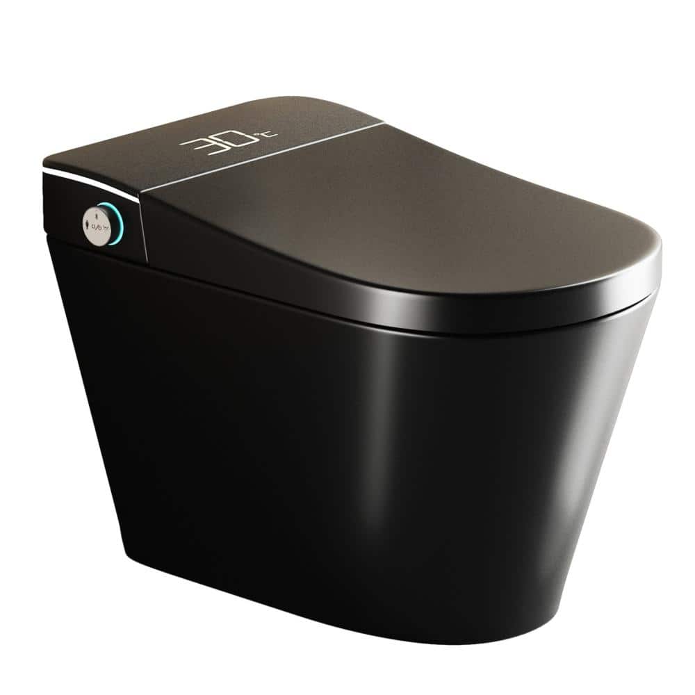 Intelligent Smart One Piece Toilet with Bidet Built In and Dryer and Warm Water in Black price history on PriceWatchPro