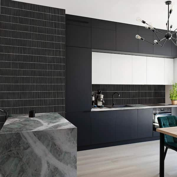 Shaw Tile Diva Black Mosaic Matte – FloorLife