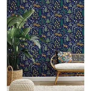 45 sq. ft. Menagerie Peel and Stick Wallpaper