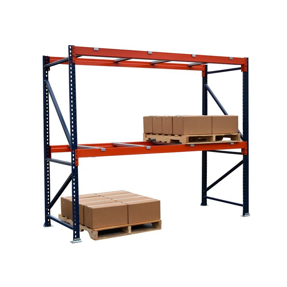 4.5-7.5 Feet Blue Warehouse Storage Rack