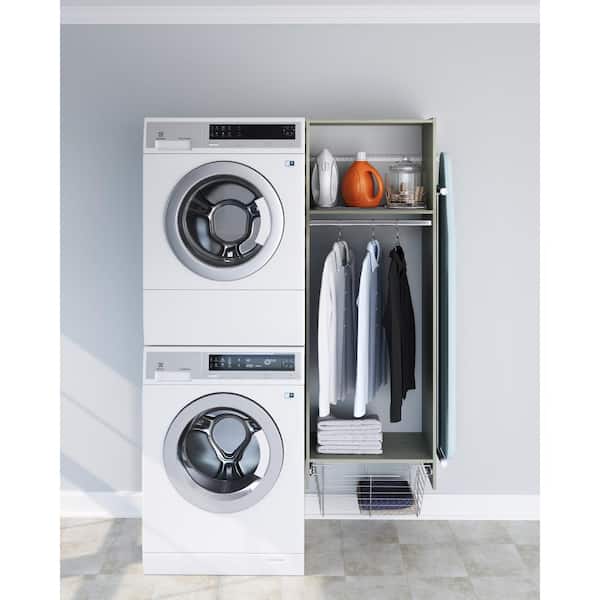 Closet Evolution 11 in. H x 24 in. W Chrome Steel 1-Drawer Wide