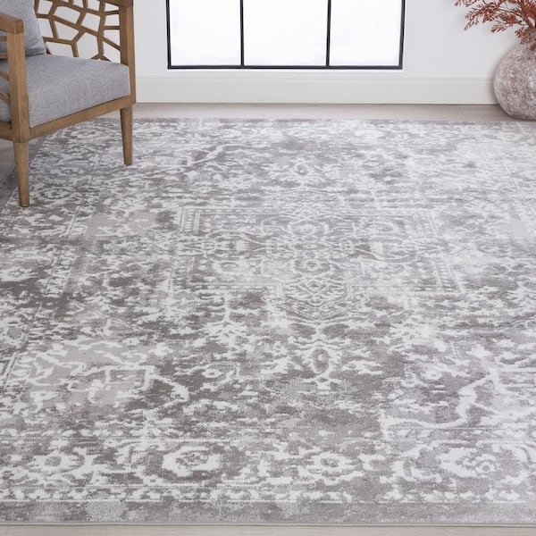 Nexus Oriental Gray 5 ft. x 7 ft. Indoor Area Rug