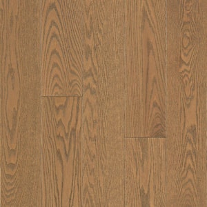 Take Home Sample - American Vintage Hazelnut Red Oak 5 in. x 7 in. Wirebrushed Solid Hardwood Flooring