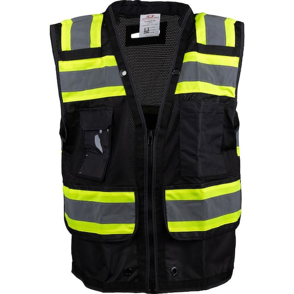 PIP X-Large ANSI Type O Class 1 Black 2-Tone 11-Pocket Tech-Ready
